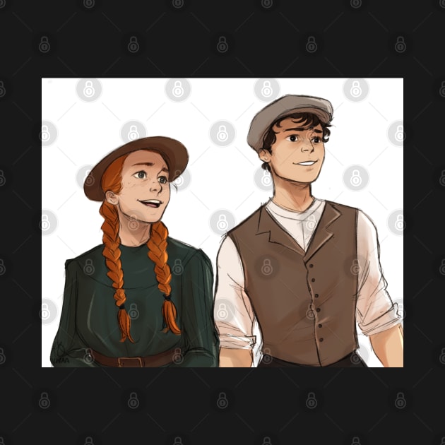 Anne and Gilbert - Anne of Green Gables by vvivaa