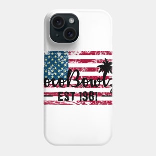 CocoBowlz Est 1981 American Flag Tee Shirt Phone Case