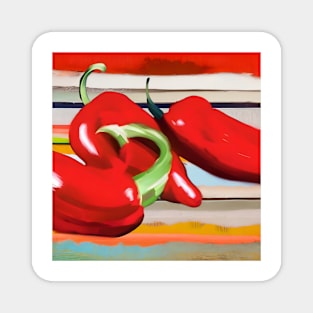 Red Hot Chilies Magnet