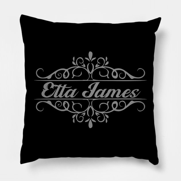 Nice Etta James Pillow by mugimugimetsel