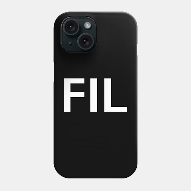 FIL Phone Case by StickSicky