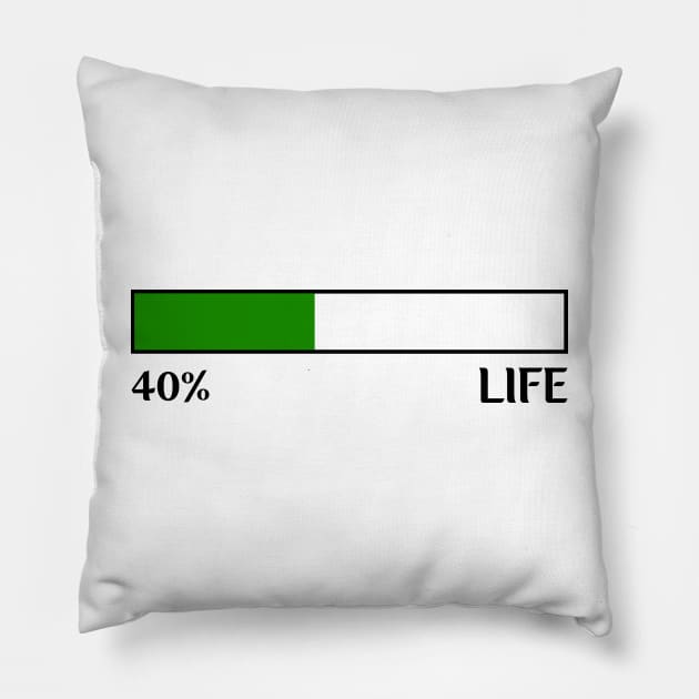 40% life Pillow by mdr design