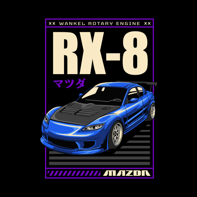 RX-8 Artwork by Harrisaputra