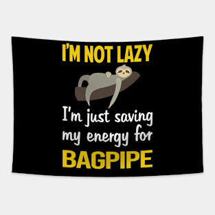 Funny Lazy Bagpipe Bagpipes Bagpiper Tapestry