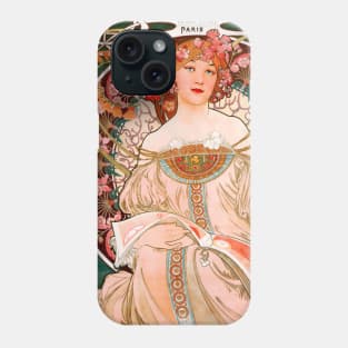 Art Nouveau Vintage Poster Phone Case