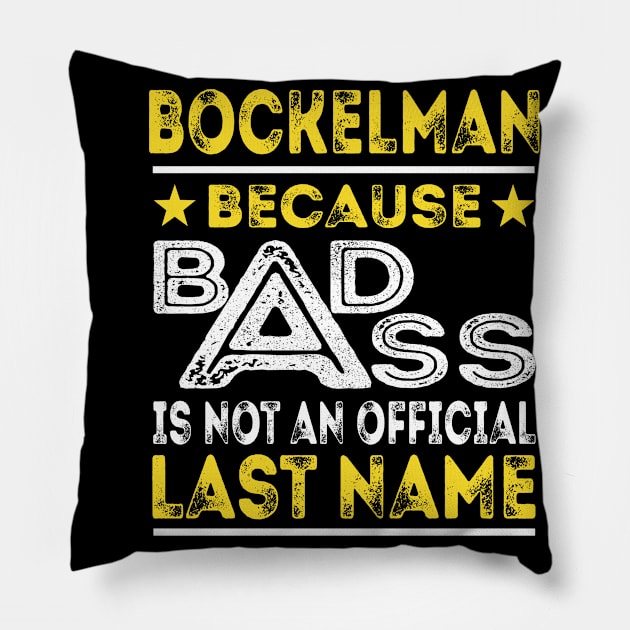 BOCKELMAN Pillow by Middy1551