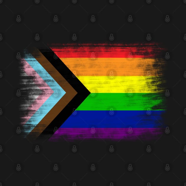 Progress Rainbow flag by Alyen