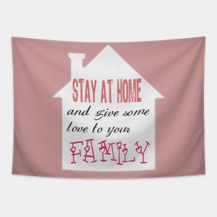 stay at home Tapestry