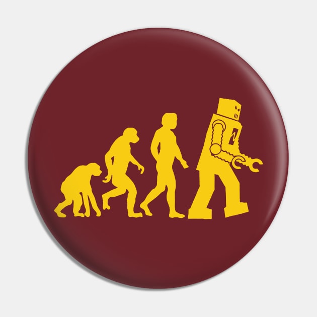 Sheldon's Robot Evolution Pin by wookiemike