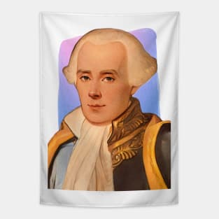 French polymath Pierre-Simon Laplace illustration Tapestry