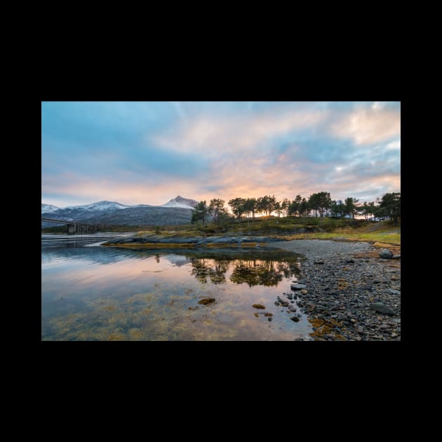 sunset over the fiords, Norway by JohnKruger