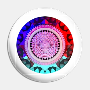 Pop Mandala Pin