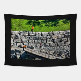 Bricks In The Wall Tapestry