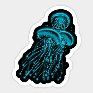 Jellyfish Stickers - Sommer Sprüche Sticker Set