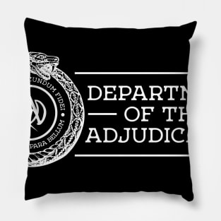 Department of the Adjudicator Pillow