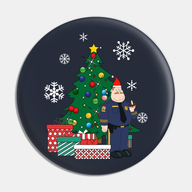 Chief Randall Crawford Around The Christmas Tree Pin by Nova5