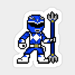 Blue Ranger Pixel Magnet