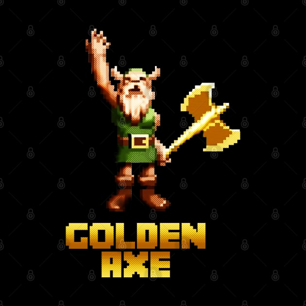 Golden Axe - Gilius Thunderhead by C3D3sign