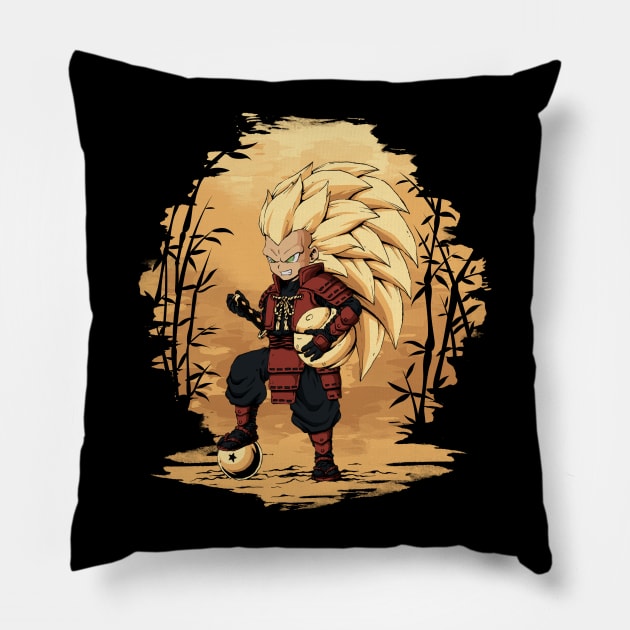 Samurai Gotenks Pillow by waldychavez