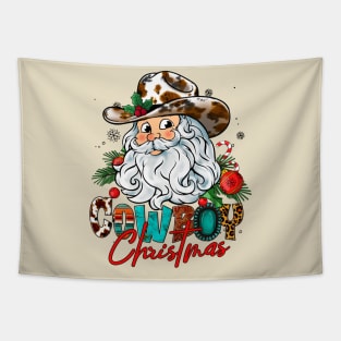 Cowboy Christmas Tapestry