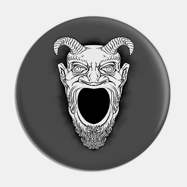 THE FACE OF THE GREAT GREEN DEVIL Pin by The Basement Podcast