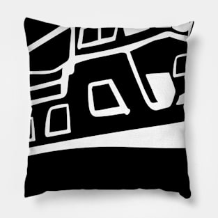 Ship boat steamer freighter watercraft Kiel Pillow