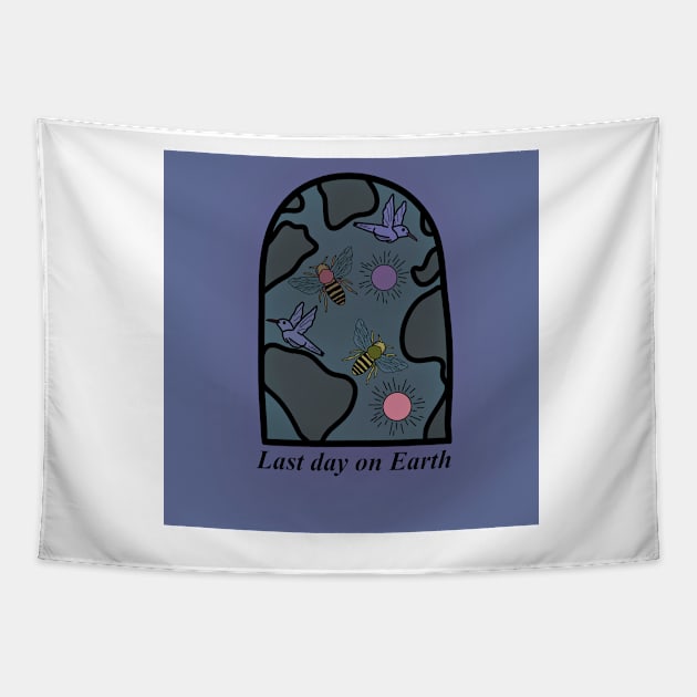 Last Day on Earth (Tai Verdes) #1b Tapestry by SugarSaltSpice