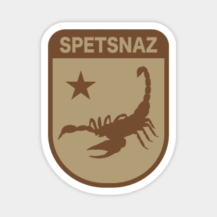 Spetsnaz Scopion (Front & Back logo) Magnet