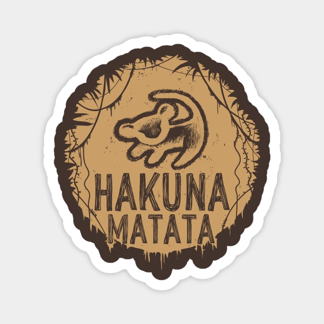 Hakuna Matata Magnet by Riverart