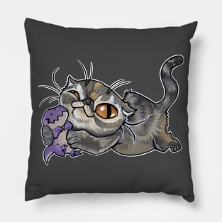 Kitty trex squish Pillow