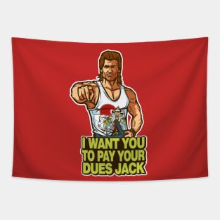 Pay Your Dues Tapestry