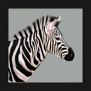 Zebra portrait T-Shirt