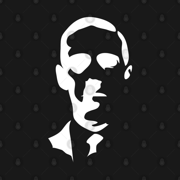 H.P. Lovecraft - Negative. by OriginalDarkPoetry