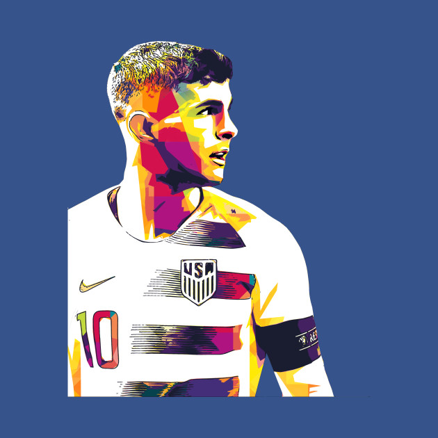 Christian Pulisic Pop Art - Pulisic - Hoodie | TeePublic