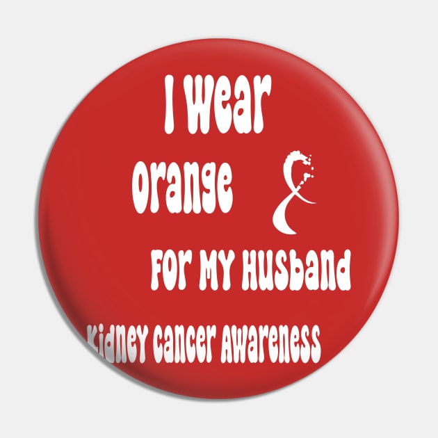 I Wear Orange For My Husband Kidney Cancer Awareness perfect quotes Pin by soukai