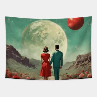 Love in a Surreal World Tapestry