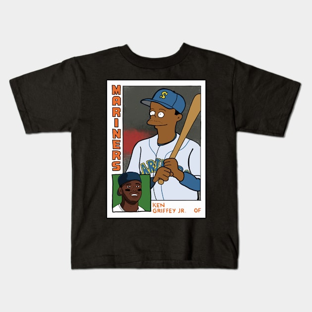 Ken Griffey Jr. Seattle Mariners the kid funny T-shirt, hoodie