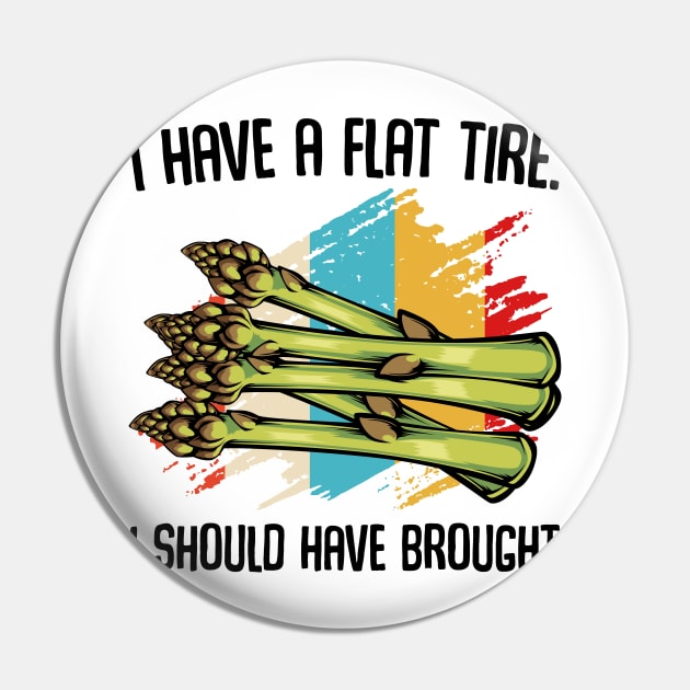 Vegetable Asparagus Pin by Lumio Gifts
