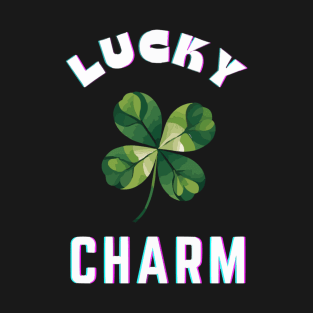 Four petal clover Leaf - Lucky Charm T-Shirt