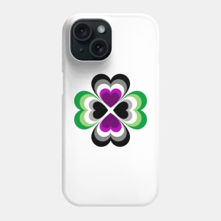 Ace/Aro clover hearts Phone Case