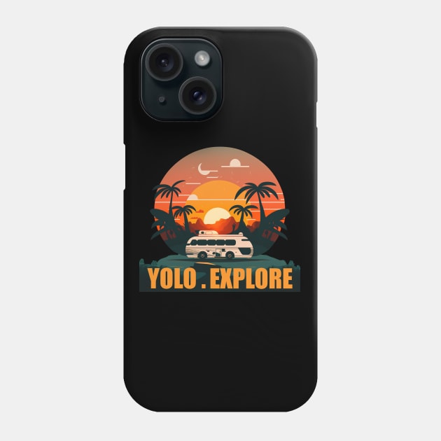Yolo - Explore Phone Case by i2studio