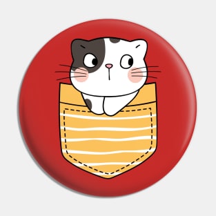 Cute Pocket Kitty V1 Pin