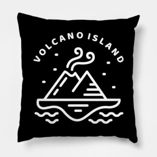 Volcano Island Pillow