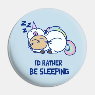 I'd rather be sleeping Pin