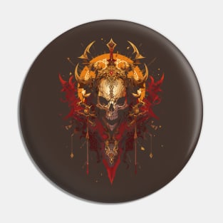 Chaos Skull I Pin