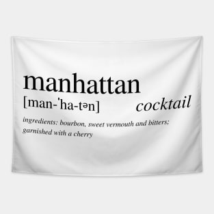 The Manhattan Cocktail Tapestry