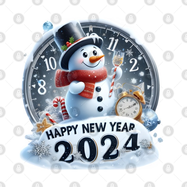 Frosty's Holiday Magic: Celebrate Christmas and Ring in the New Year with Whimsical Designs! by insaneLEDP