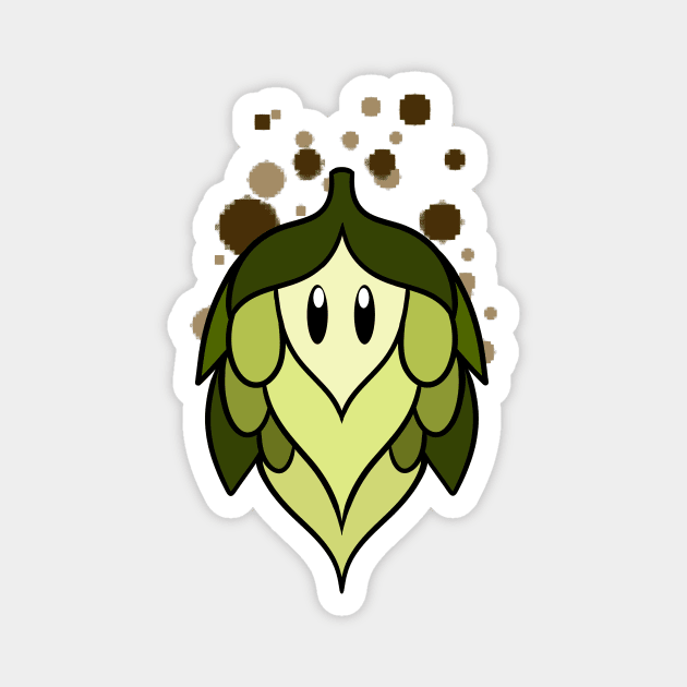 Beer Hop Power-Up Magnet by SmidgeFidge