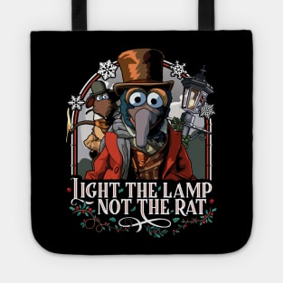 Muppet Christmas Carol - Light the Lamp Not the Rat Tote