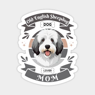 Old English Sheepdog Magnet